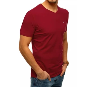 Solid color men's T-shirt Dstreet colors burgundy colors