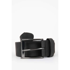 DEFACTO Men's Faux Leather 120 cm Belt