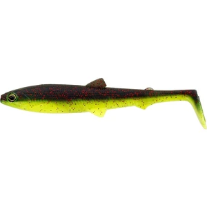 Westin gumová nástraha bullteez shadtail black chartreuse - 12,5 cm 16 g 2 ks