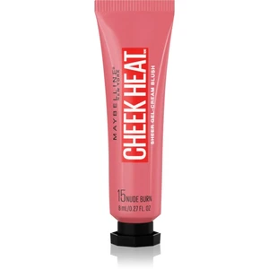 Maybelline Face Studio Cheek Heat krémová tvářenka odstín 15 Nude Burn 10 ml