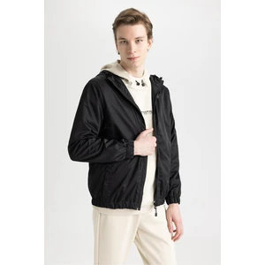 Defacto Fit Slim Fit Hooded Jacket Coat