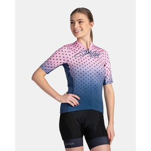 Women's cycling jersey KILPI RITAEL-W Light pink