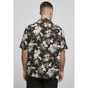 Viscose Shirt AOP Resort Blacktropical