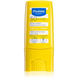 Mustela Sun High Protection Sun Stick tyčinka na opaľovanie SPF 50 9 ml