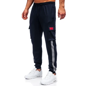 Pantaloni de training bleumarin Bolf HY867