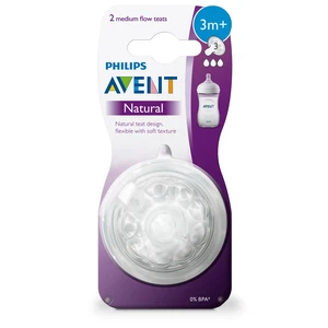 Philips Avent Natural 3 savička na láhev 3m+ 2 ks