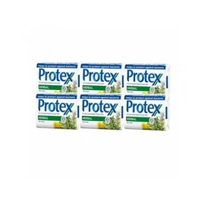 Protex Herbal tuhé mýdlo s přirozenou antibakteriální ochranou 6 x 90 g