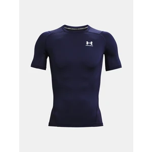 Under Armour UA HG Armour Comp SS Triko Modrá