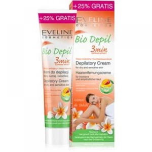 Eveline Cosmetics Bio Depil depilační krém pro suchou a citlivou pokožku 125 ml