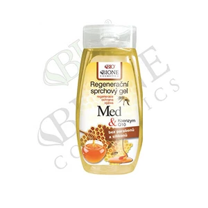 Bione Cosmetics Regeneračný sprchový gél Med + Q10 260 ml