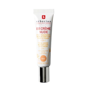Erborian BB Cream tónovací krém pre dokonalý vzhľad pleti SPF 20 malé balenie odtieň Nude 15 ml