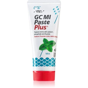 GC MI Paste Plus remineralizační ochranný krém pro citlivé zuby s fluoridem příchuť Mint 35 ml