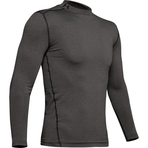 Under Armour ColdGear Compression Mock Mens Base Layer Carbon Heather XS