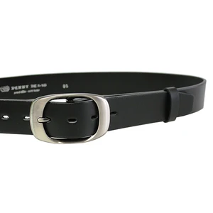 Penny Belts Dámský kožený opasek 72NKS-63 black 115 cm