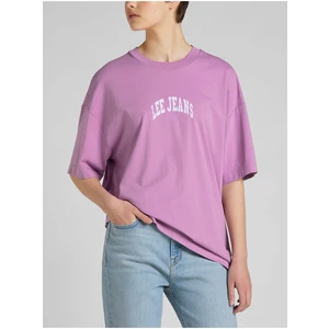 Pink Women's Oversize T-Shirt Lee - Women