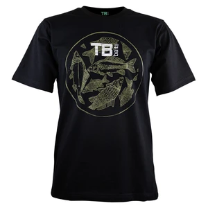 Tb baits tričko vintage black - s