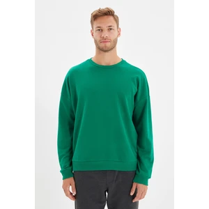 Trendyol Green Men's Oversize Fit Sweatshirt