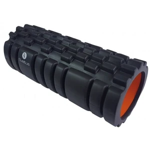 Sveltus Foam Roller with grid black/orange Černá OSFA