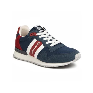 Dark blue men's sneakers with suede details Jack & Jones - Men