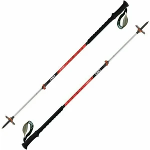 TSL Tour Carbon/Alu 2 Cross Bastoncini da trekking 87,5 - 140 cm Rosso