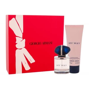 Giorgio Armani My Way dárková kazeta parfémovaná voda 30 ml + tělové mléko 75 ml pro ženy