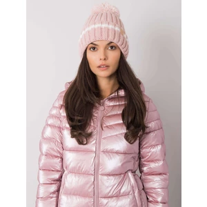 Women's light pink insulated hat