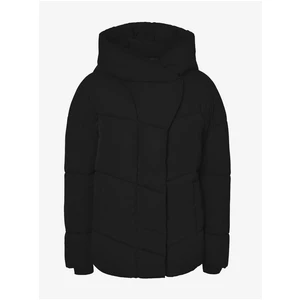 Noisy May Tally Black Quilted Jacket - Women