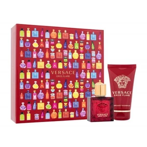 Versace Eros Flame dárková kazeta parfémovaná voda 30 ml + sprchový gel 50 ml pro muže