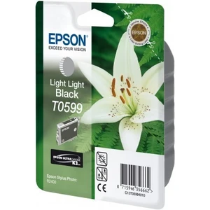Epson T059940 svetle čierna (light black) originálna cartridge