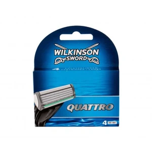 Wilkinson Sword Quattro 4 ks náhradné ostrie pre mužov