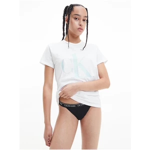 Bílé dámské tričko na spaní Calvin Klein Underwear - Dámské