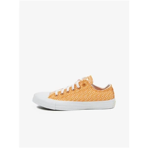 Converse Reverse Stitched Orange Women's Sneakers - Women