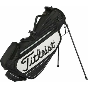 Titleist Tour Series Premium StaDry Black/Black/White Sac de golf