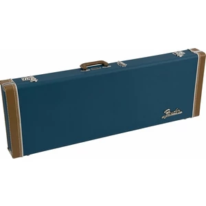 Fender Classic Series Wood Case Strat/Tele Lake Placid Blue Étui pour guitare électrique