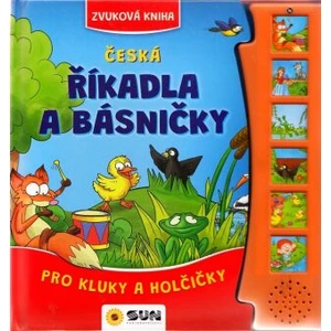 Česká říkadla a básničky zvuková kniha -- pro kluky a holčičky