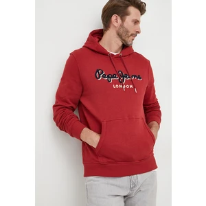 Red Men's Hoodie Pepe Jeans Lamont - Mens