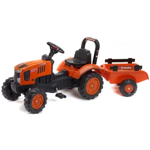 FALK Traktor Kubota M7171 s valníkem oranžový