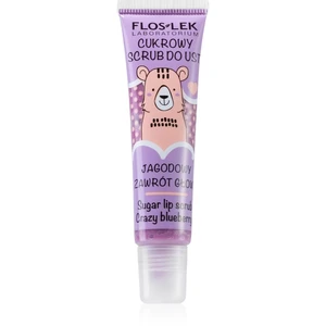 FlosLek Laboratorium Crazy Blueberry balzám a peeling na rty 14 g