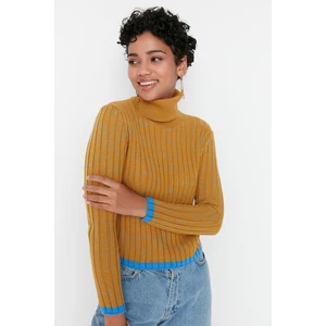 Trendyol Sweater - Yellow - Regular fit