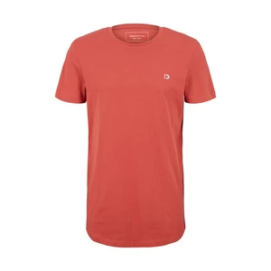 Červené pánské basic tričko Tom Tailor Denim - Pánské