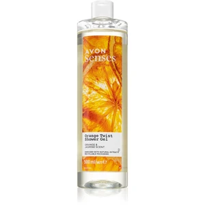 Avon Senses Orange Twist osvěžující sprchový gel 500 ml