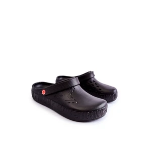 Men's Light Slippers Kroks Big Star II175001 Black