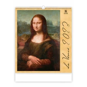 Leonardo da Vinci 2023 - nástěnný kalendář [Kalendář nástěnný]