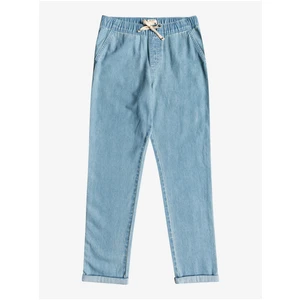 Light Blue Girl Jeans Roxy Yeah Bali Baby - Girls