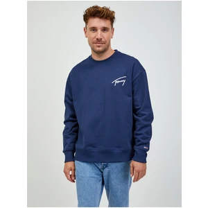 Dark Blue Men's Sweatshirt Tommy Jeans - Men