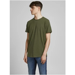 Khaki Basic T-Shirt Jack & Jones Basher - Men