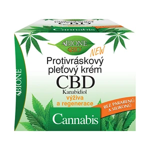 Bione Cosmetics Protivráskový pleťový krém CBD Kanabidiol 51 ml