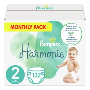 Pampers Harmonie 2 4 kg-8 kg 132 ks