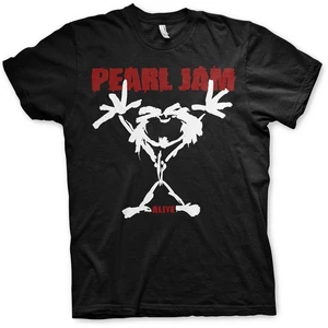 Pearl Jam T-Shirt Stickman Schwarz S