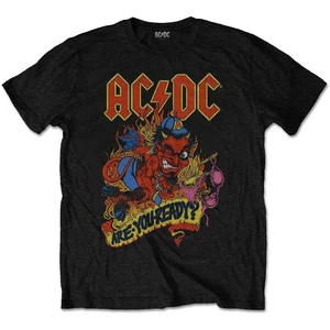 AC/DC T-shirt Are You Ready Noir L